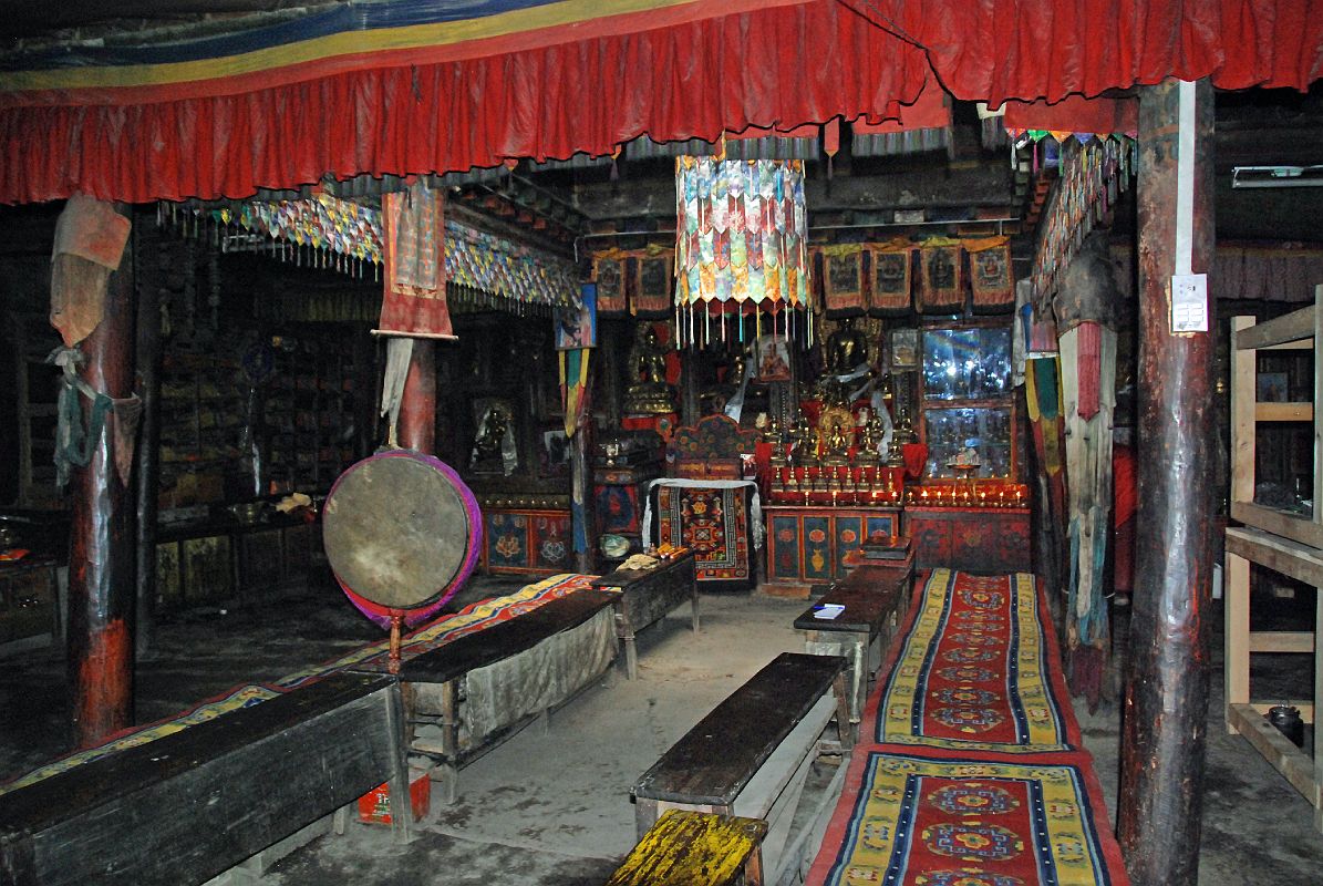 Mustang Lo Manthang 03 04 Chyodi Old Gompa Inside